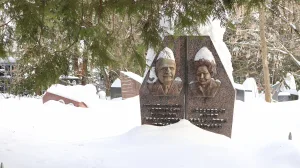 Могила, в которой похоронен Лозовский Василий Михайлович (1917-1981), моряк, контр-адмирал, Герой Советского Союза (Тропарёво-Никулино)