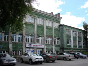 Здание, где в терапевтическом отделении областной клинической больницы работали видные ученые-медики П.А. Ясницкий, В.П. Первушин, Б.Н. Лебедевский, В.К. Модестов