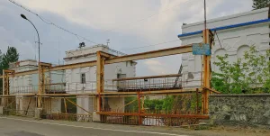 плотина Нижнетуринского водохранилища