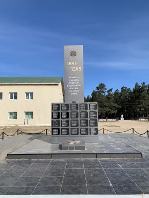 Памятник воинам-землякам, погибшим в годы Великой Отечественной войны (Усть-Баргузин)