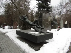 Могила и надгробие Герасимова Сергея Васильевича (1885-1964), художника (Хамовники)