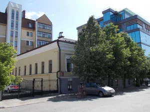 Усадьба Курбатовой, где в 1900-1941 гг. жил ученый-филолог В.А. Богородицкий (Казань)