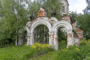 Ограда с воротами (Стельково)