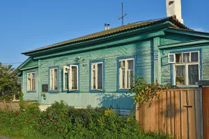 Дом, в котором жил А.В. Беседин, старший лейтенант, Герой Советского Союза (Гороховец)