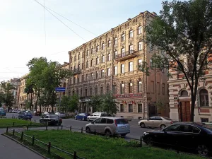 Дом, в котором в 1902-1915 гг. жил академик А.М. Ляпунов