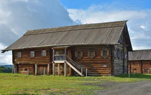 Дом Поташева из деревни Пяльма (остров Кижи)