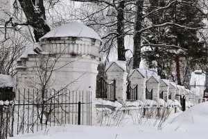 Ограда с воротами (Цикуль)