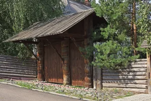 Ворота деревянные (Гороховец)