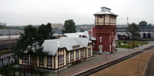 Административное здание депо Подмосковная