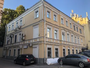Главный дом с доходным домом усадьба М.А. Скороспелова - А.М. Тяжловой - Е.А. Рогожиной (Мещанский)