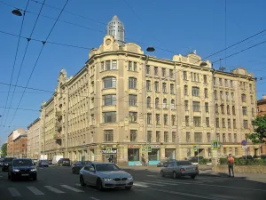 Малый проспект Васильевского острова 38-40, Дом меблированных комнат Ф.Ф. Теодориди