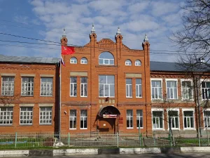 Дом, где учился В.П. Чкалов в Егорьевской авиашколе с 1921-1923 гг. (Егорьевск)
