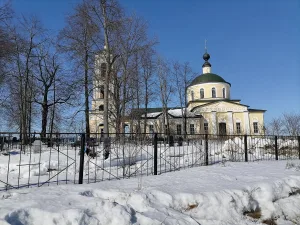 Церковь Ильи Пророка с колокольней (Глухово)