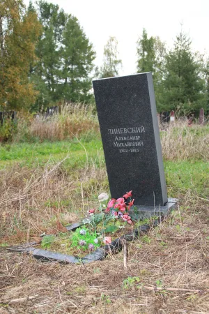 Могила Линевского А.М. (1902−1985), писателя, археолога (Петрозаводск)