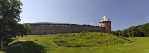 Прясло стены между Владимирской и Фёдоровской башнями (Великий Новгород)