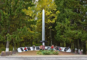Памятный знак-стела (Волхов)