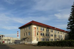 Завод стекловолокна «Красный химик», где в 1917 г. проходила забастовка рабочих (Судогда)