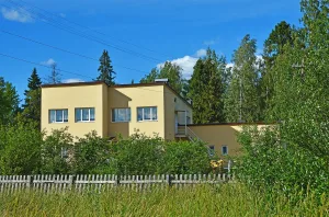 Больница (два здания) (Лесогорский)