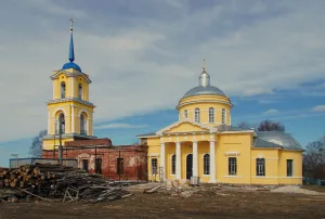 Казанская церковь с фрагментами живописи (Беле-Кушальское)