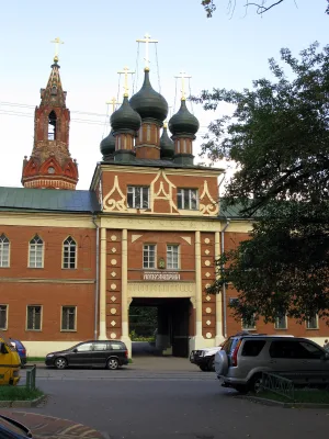 Храм Воздвижения Креста Господня в Никольском единоверческом монастыре