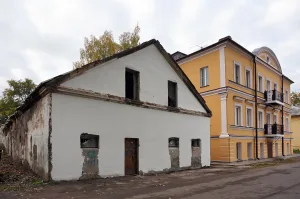 Хозяйственная постройка, впоследствии торговые бани (Новая Ладога)