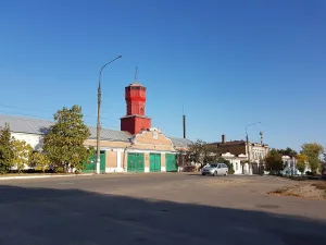Здание пожарной части с каланчой