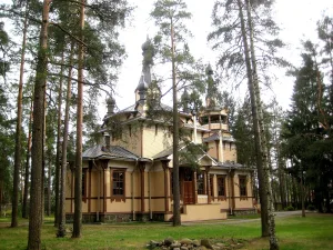 Церковь Святого Серафима Саровского в посёлке Песочный