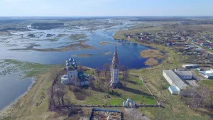 Церковь Успения Пресвятой Богородицы (с колокольней) (Большие Всегодичи)