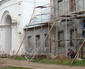 Корпус у колокольни (привратницкая) (о. Коневец)