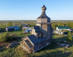 Церковь Никольская (деревянная) (Зачачье)