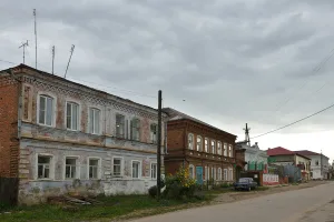 Дом, в котором в 1918 г. находился первый уездный Совет рабочих, солдатских и крестьянских депутатов (Ардатов)
