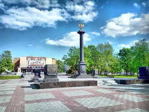Стела «Город воинской славы» (Великий Новгород)