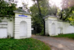 Ограда с двумя воротами (Балашиха)