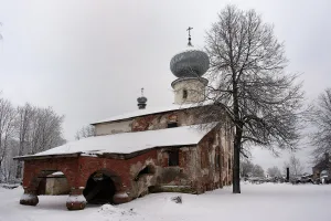 Никольская церковь бывшего Медведского монастыря (Новая Ладога)