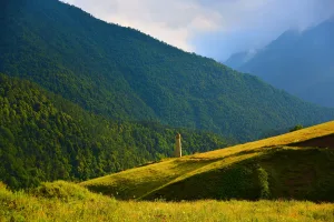Застройка селения Салги