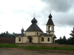 Место, на котором стояла церковь Михаила Архангела (Боровёнка)