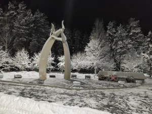 Братская могила коммунистов деревни Контокки, расстрелянных белофиннами (Костомукша)