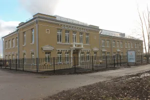 Здание, в котором в 1941-1944 гг. размещался штаб Карельского фронта (Беломорск)