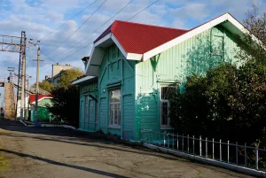 Вокзал ж/д станции Бахаревка