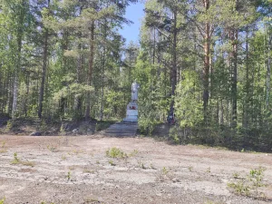 Место, где проходил рубеж обороны Карельского фронта (Ругозерское с.п.)