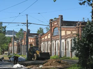 Вагонный сарай