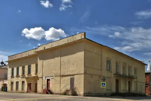 Здание бывших новых торговых рядов (Дом культуры имени В.И. Ленина) (Гороховец)