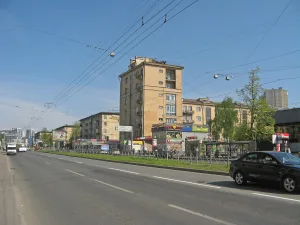 Дом, где жил в 1938 г. писатель А.И. Куприн (кв. 236 — б. кв. 212)