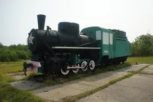 Steam locomotive PT-4-524 monument