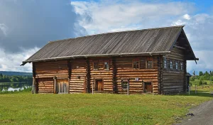 Дом Беляева из деревни Кубовская (остров Кижи)