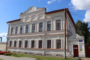 Дом, в котором в конце 1917 г. находился Шуйский уездный комитет РСДРП(б), председателем которого был М.В. Фрунзе (Шуя)