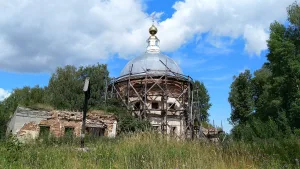 Христорождественская церковь бывшего с. Борисовоглебское (Обжериха)
