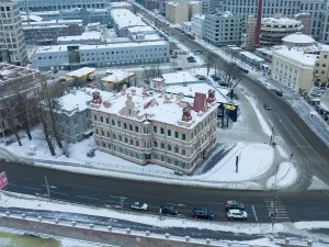 Особняк-контора и здание библиотеки лесопильного производства Ф.Я. и Н.Я. Колобовых