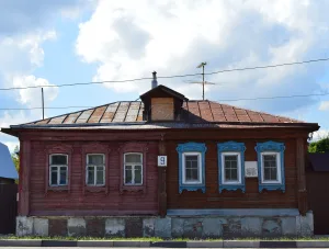 Дом, в котором родился и жил революционер А.И. Климов, размещалась подпольная типография и хранилась нелегальная литература (Ногинск)