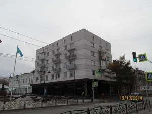 Доходный дом Кушневского И.Е. Здесь размещался Крестьянско-поземельный банк (Омск)